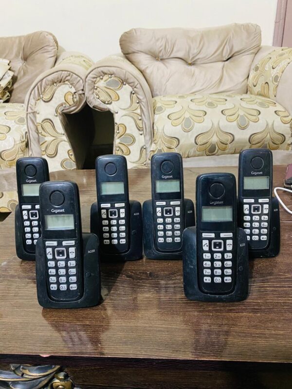 Cordless phone gega set 6-line