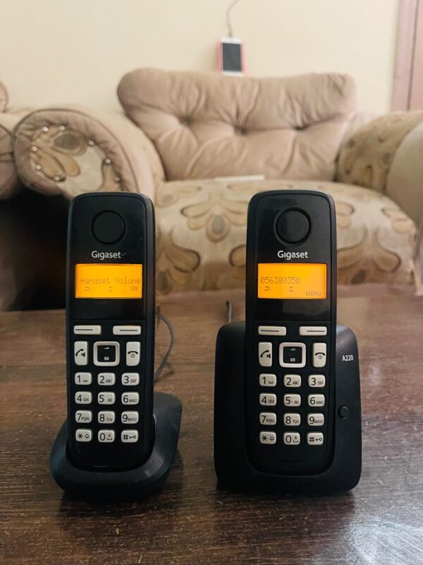 Cordless phone gega set 2-line